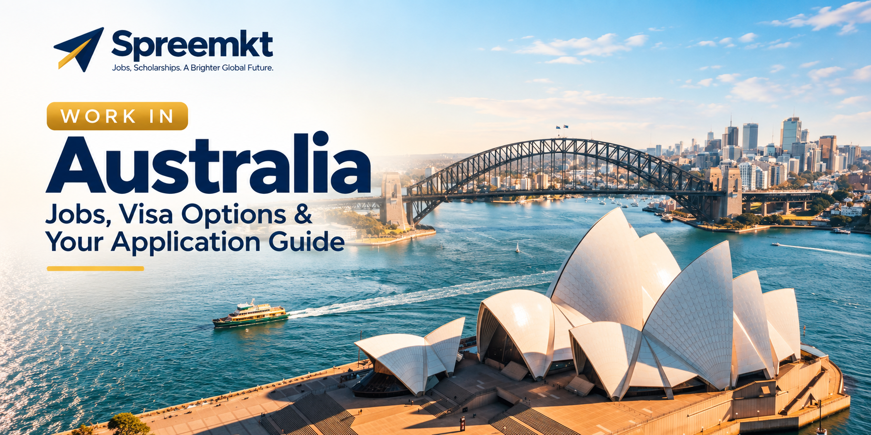 Work in Australia: Jobs, Visa Options & Your Application Guide